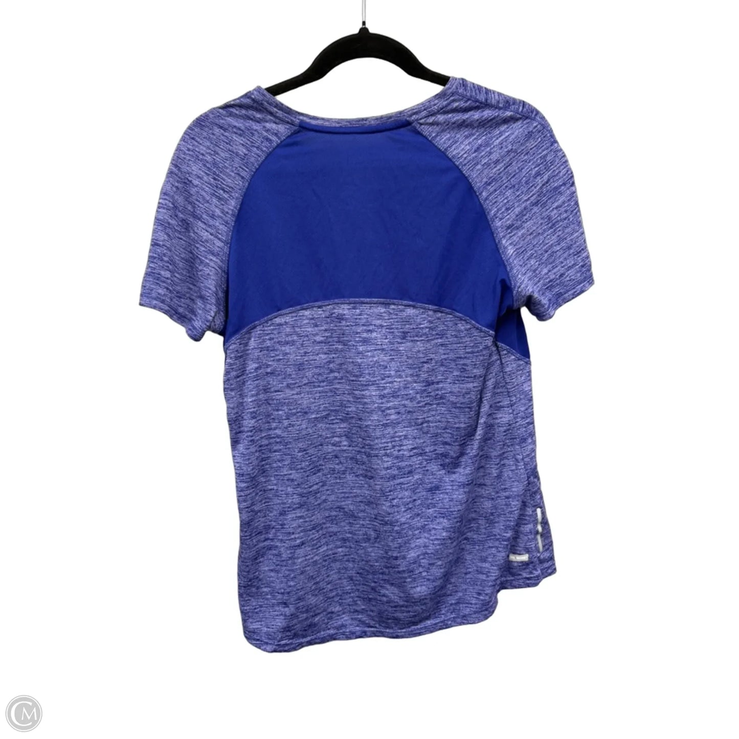 Athletic Top Short Sleeve By Danskin In Purple, Size: L