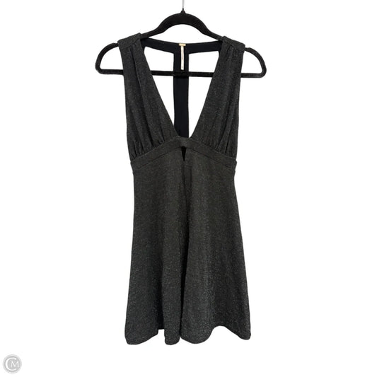 Dress Casual Short By Free People In Black & Silver, Size: Xs