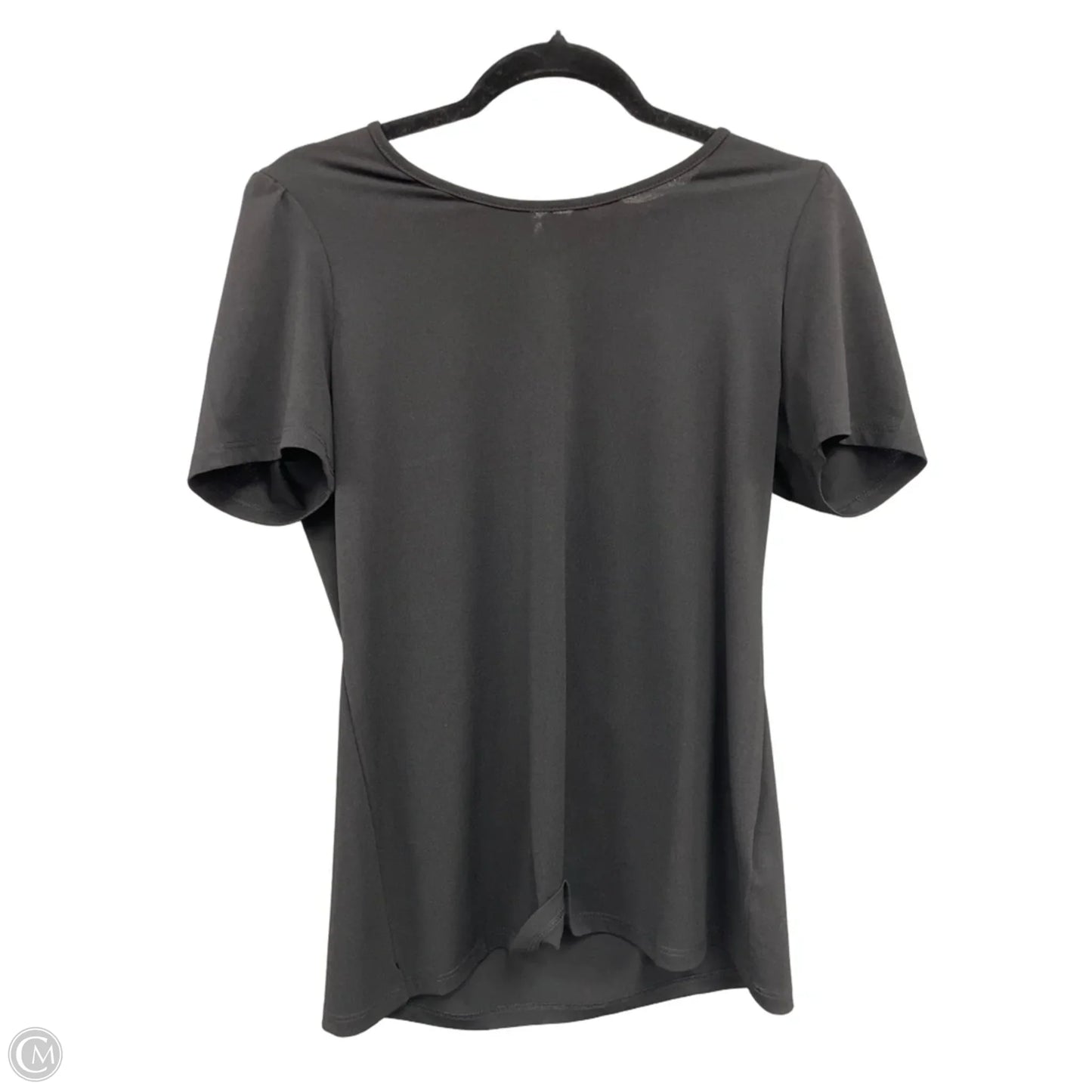 Top Short Sleeve By Philosophy In Black, Size: M