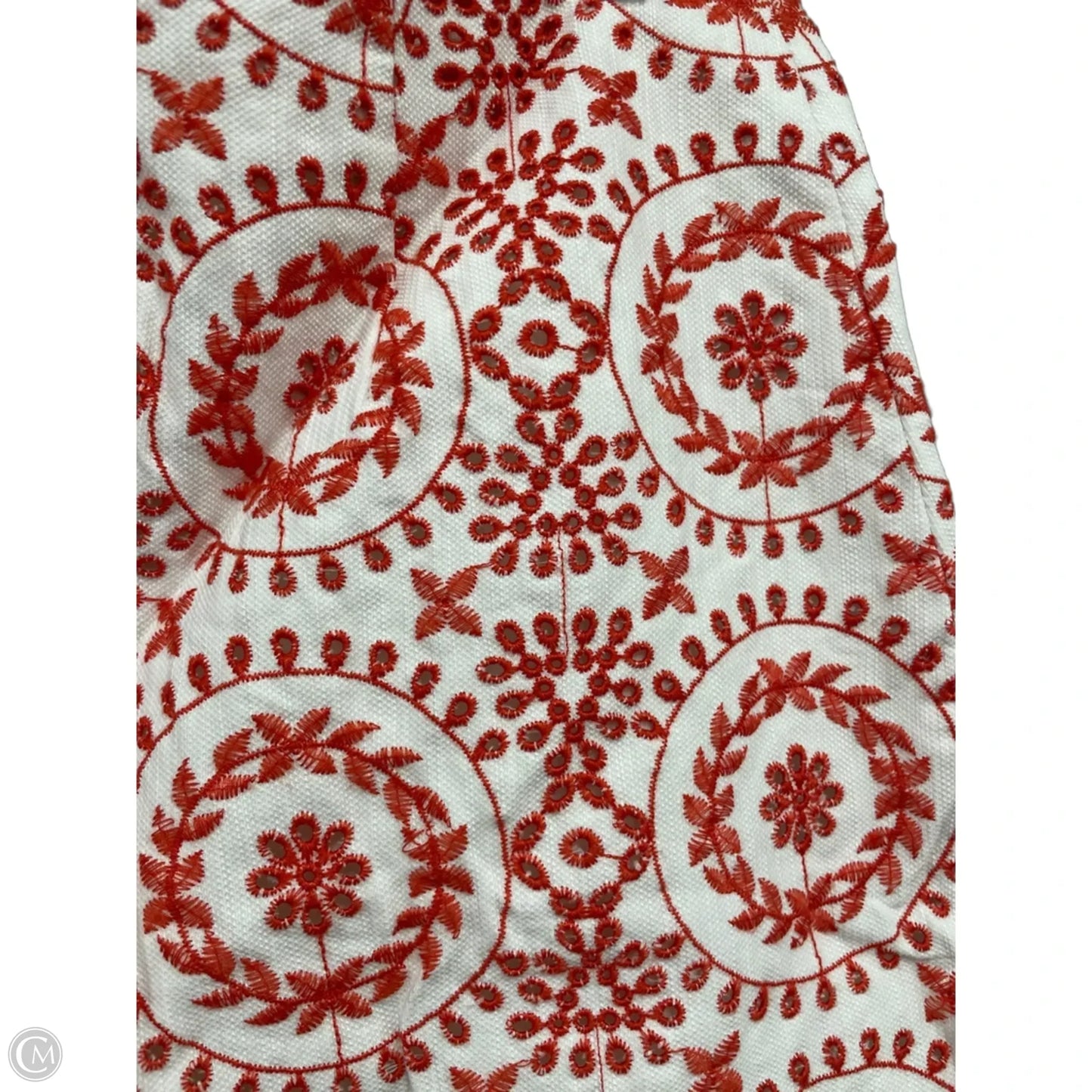 Skirt Mini & Short By Loft In Red & White, Size: S
