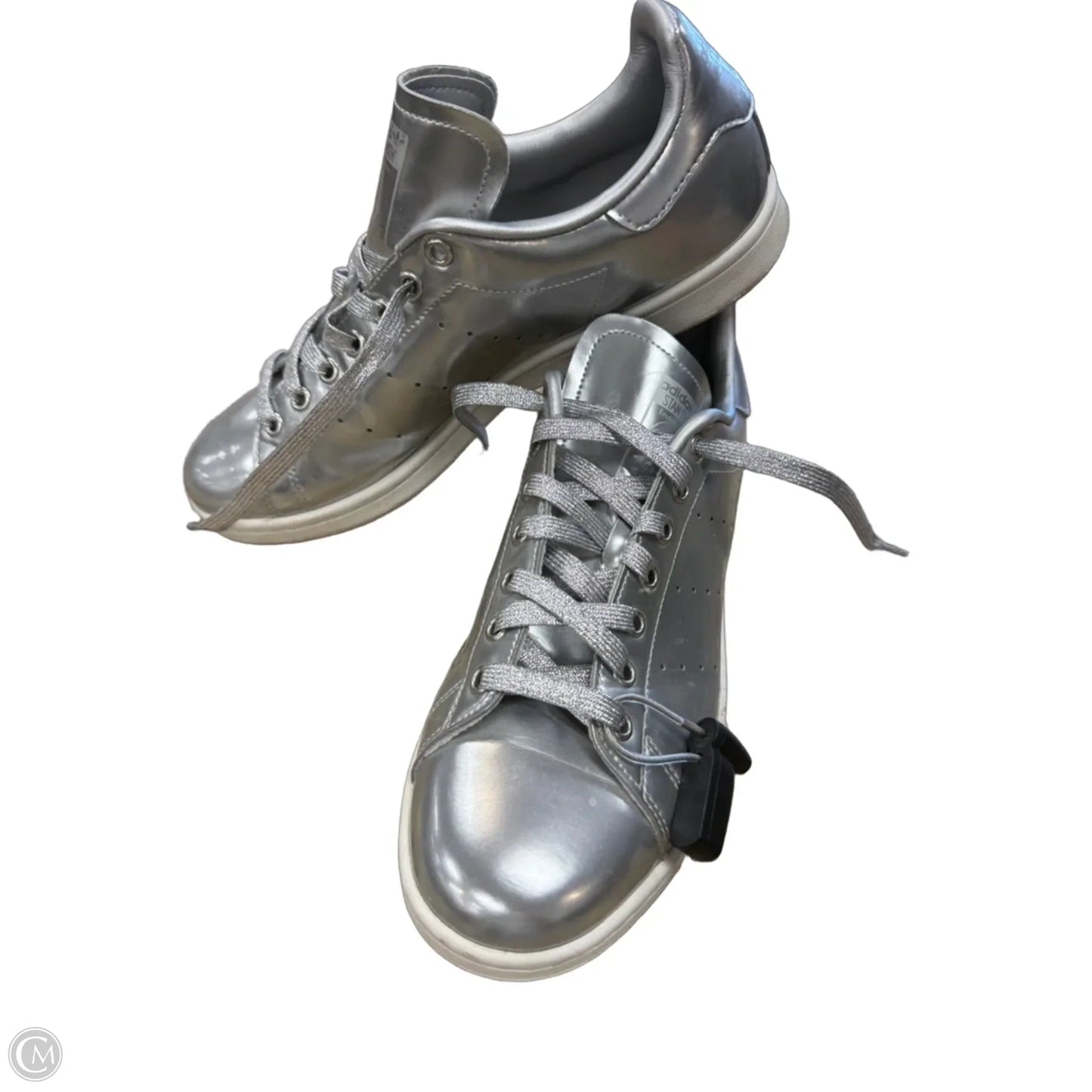 Shoes Sneakers By Adidas In Silver, Size: 11
