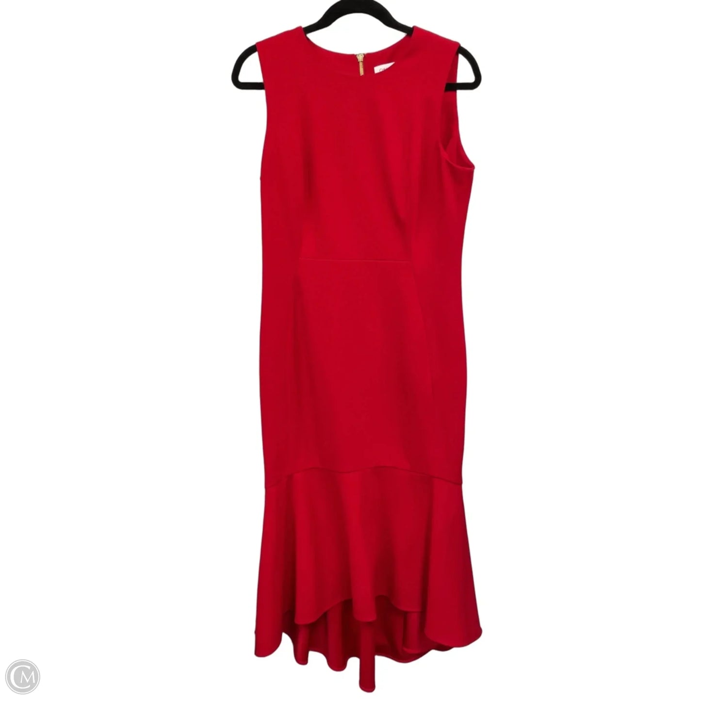 Dress Casual Maxi By Calvin Klein In Red, Size: 10