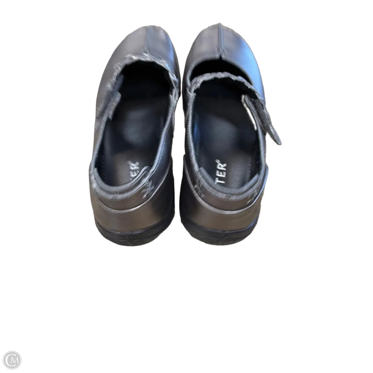 Shoes Flats By Clothes Mentor In Grey, Size: 6.5