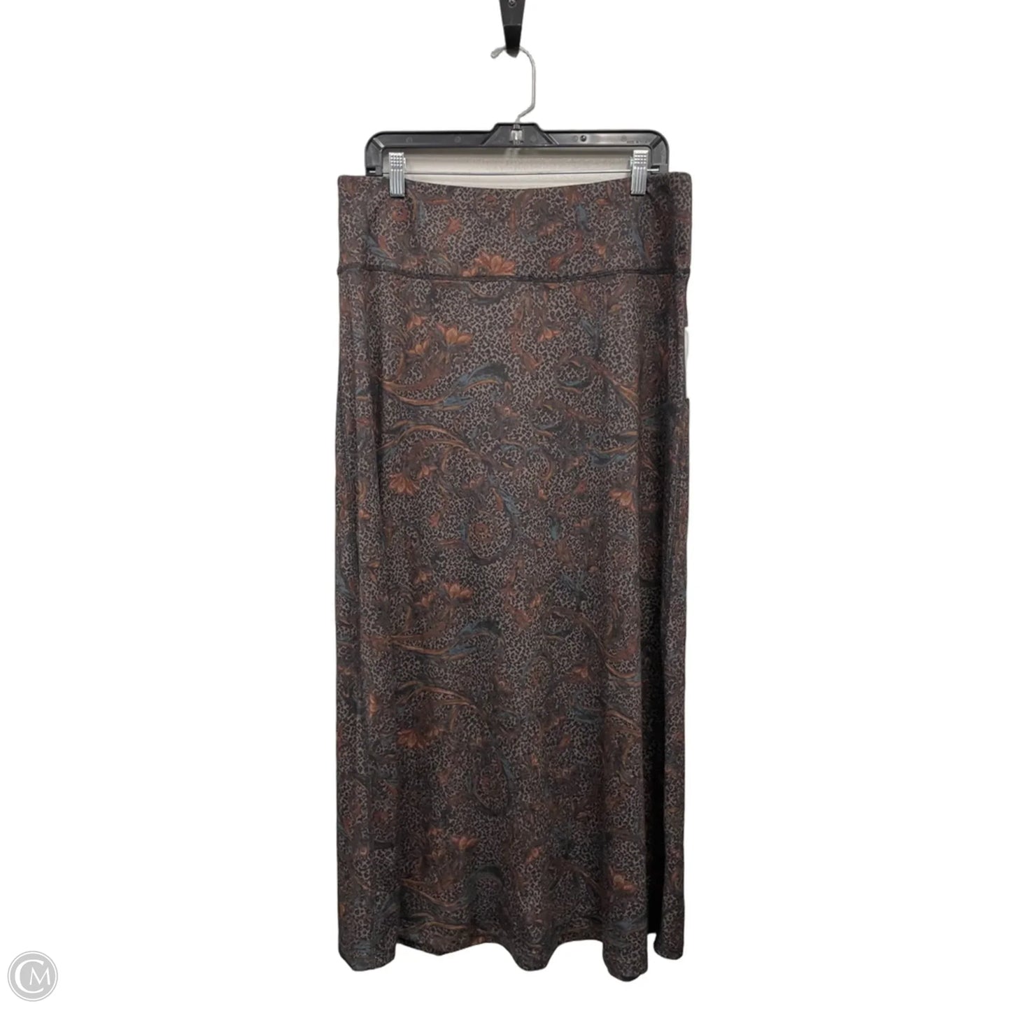 Skirt Maxi By Style And Company In Brown, Size: L