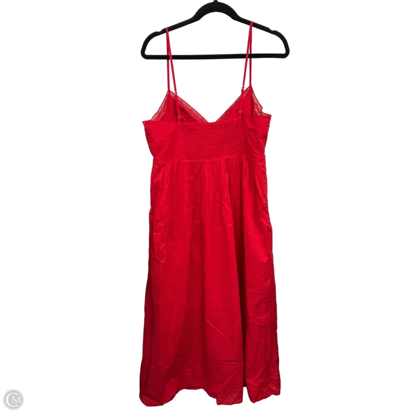 Dress Casual Maxi By Loft In Red, Size: 12