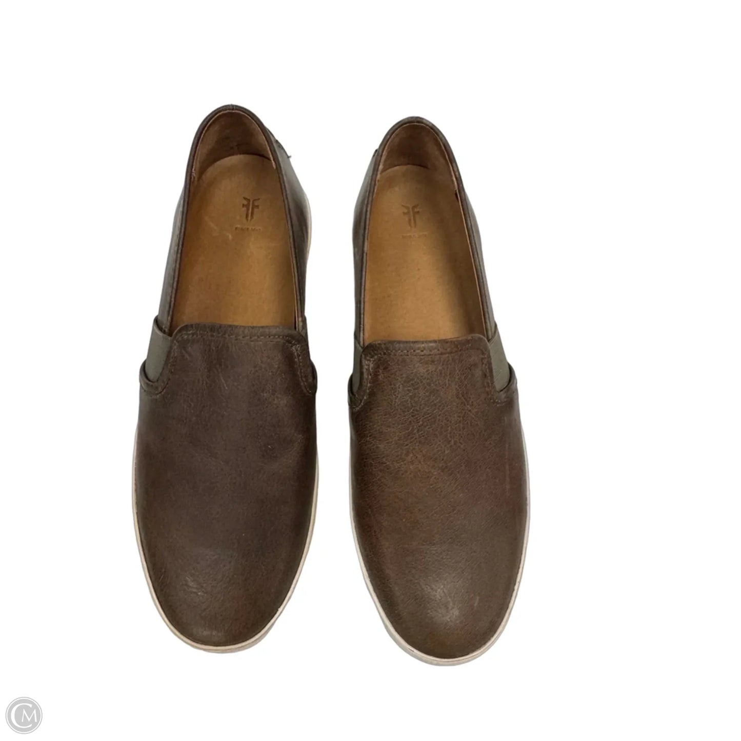Shoes Designer By Frye In Brown, Size: 9
