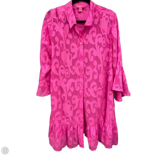 Dress Designer By Lilly Pulitzer In Pink, Size: Xl