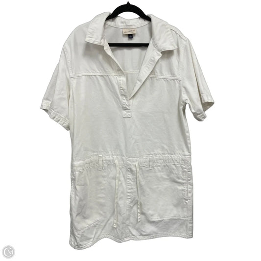 Dress Casual Short By Universal Thread In White, Size: Xl