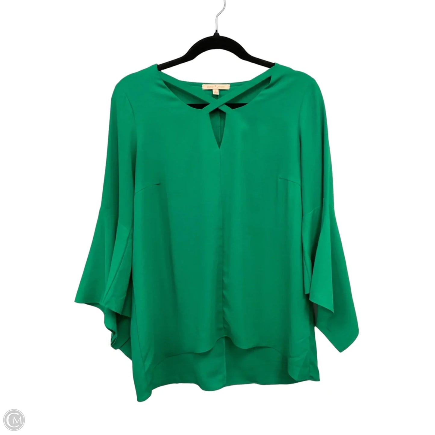 Blouse 3/4 Sleeve By Gibson And Latimer In Green, Size: S