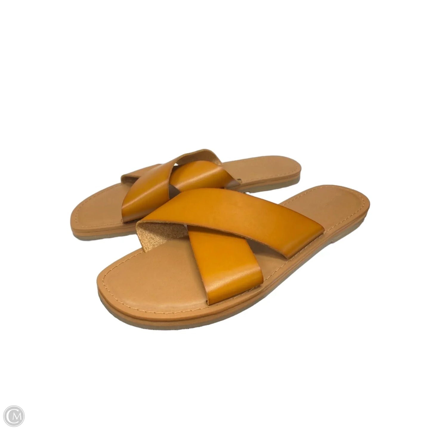 Sandals Flats By Universal Thread In Tan, Size: 9