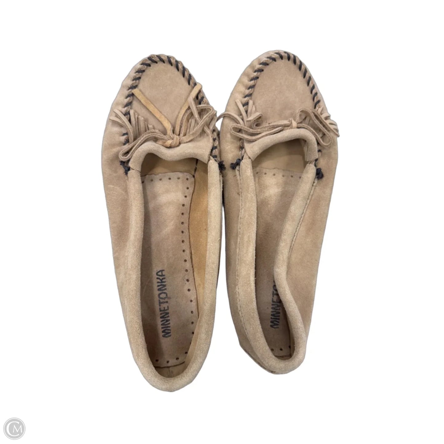 Shoes Flats By Minnetonka In Brown, Size: 10