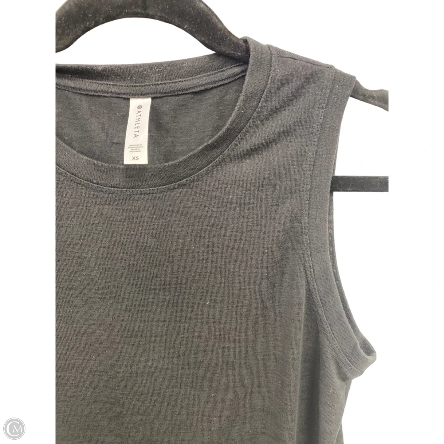 Athletic Tank Top By Athleta In Black, Size: Xs