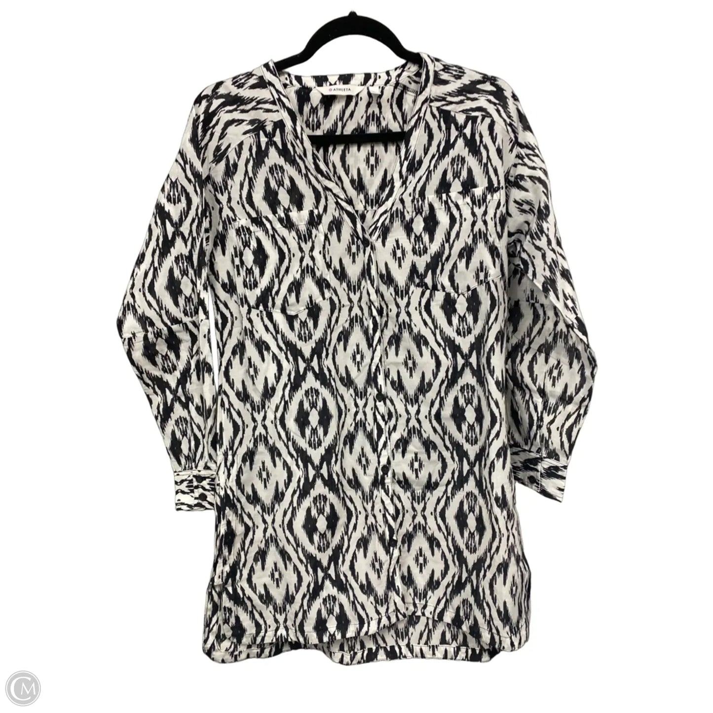 Dress Casual Short By Athleta In Black & White, Size: Xs