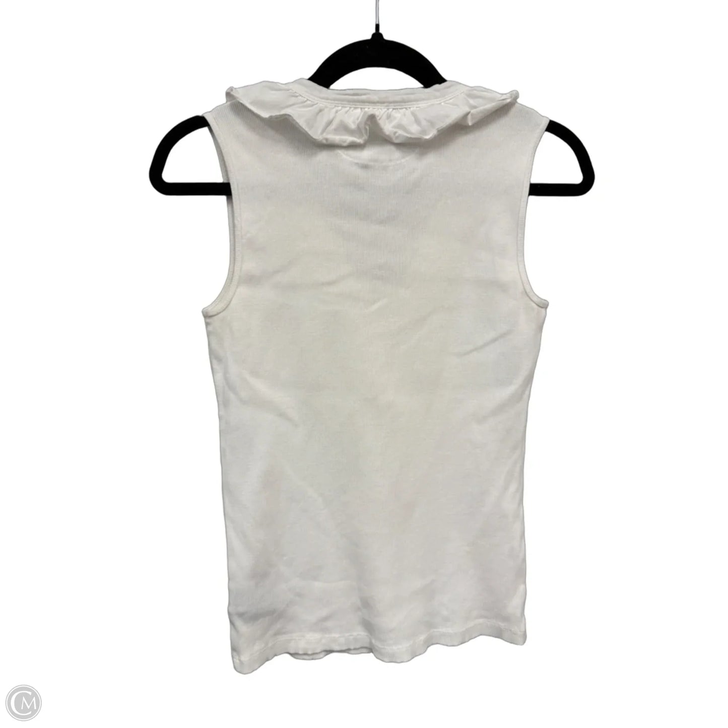 Top Sleeveless By Lauren By Ralph Lauren In White, Size: S