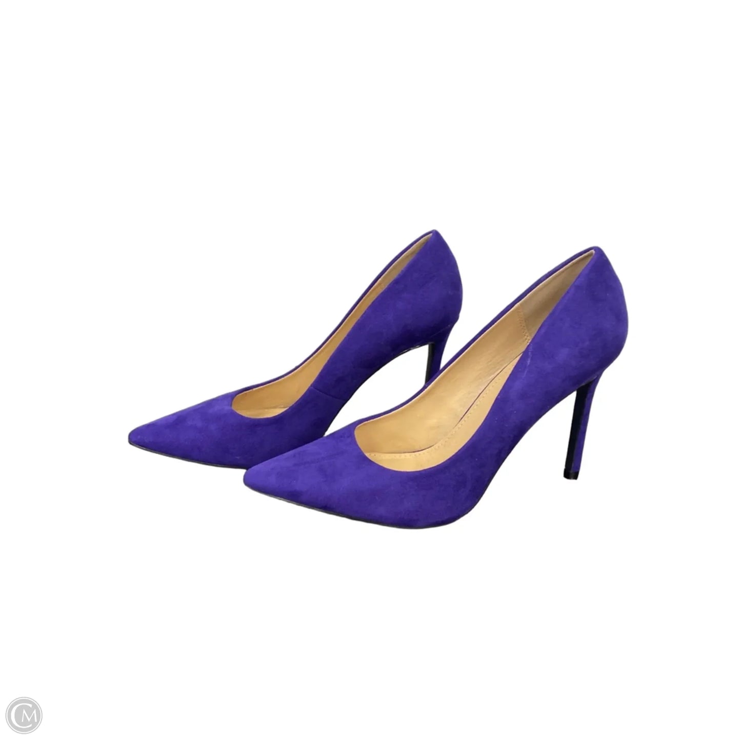 Shoes Heels Stiletto By Just Fab In Purple, Size: 10