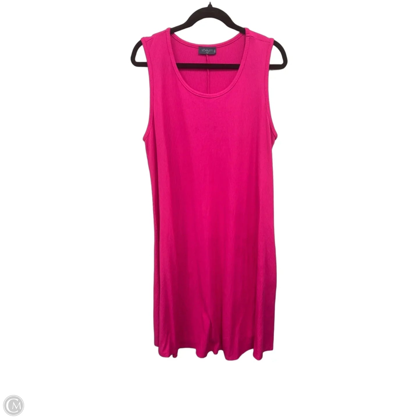 Dress Casual Short By Scarlett In Pink, Size: 1x