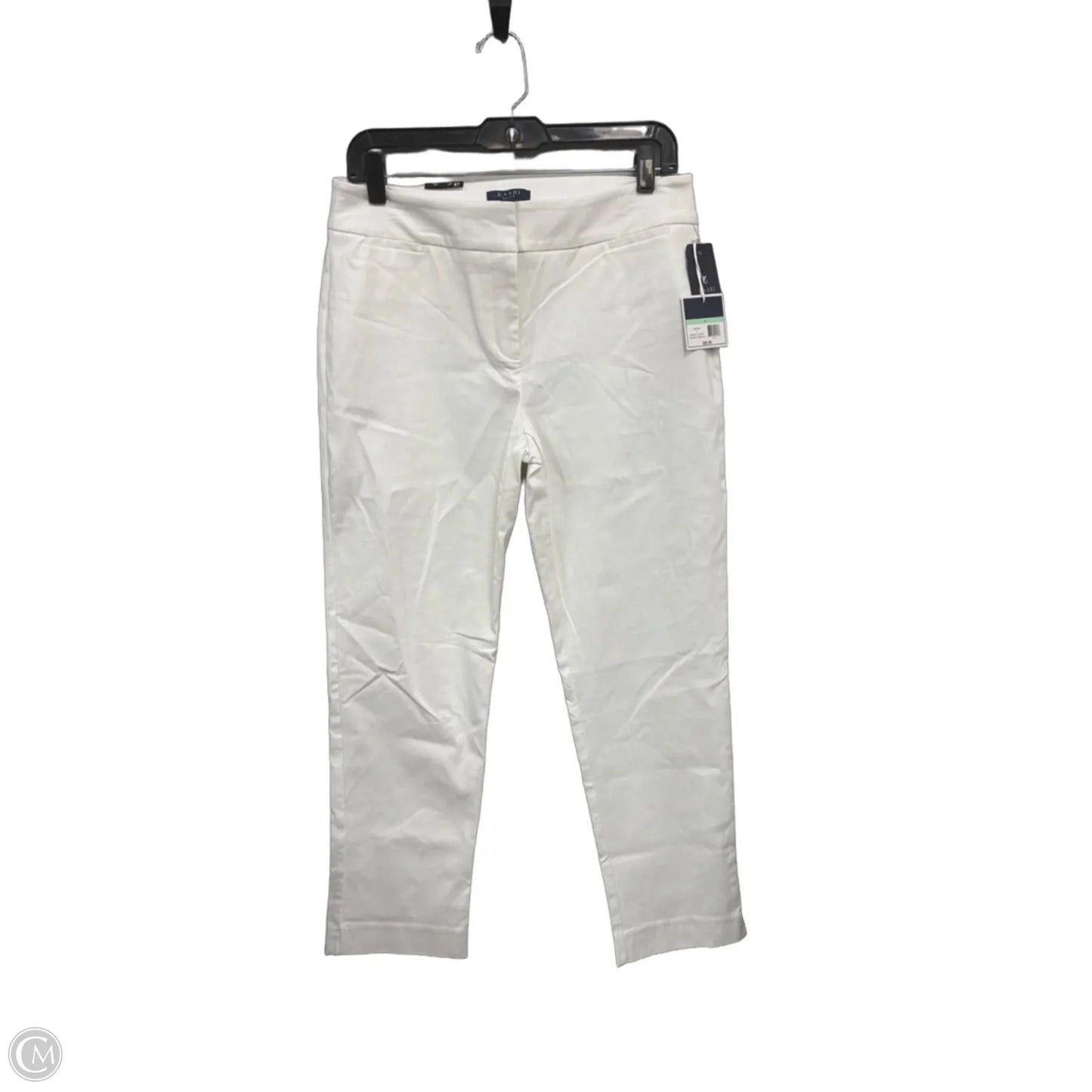 Pants Dress By Kaari Blue In White, Size: 8