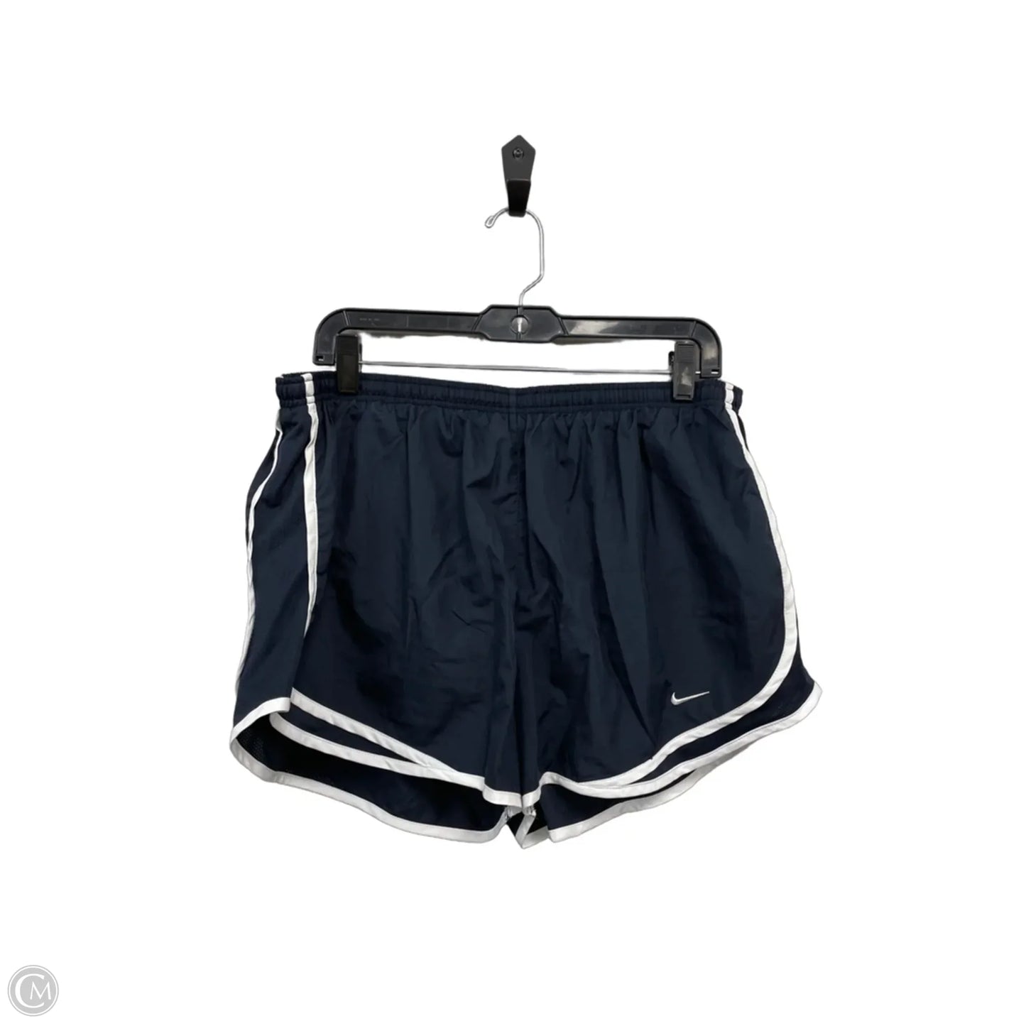 Athletic Shorts By Nike In Blue & White, Size: Xl
