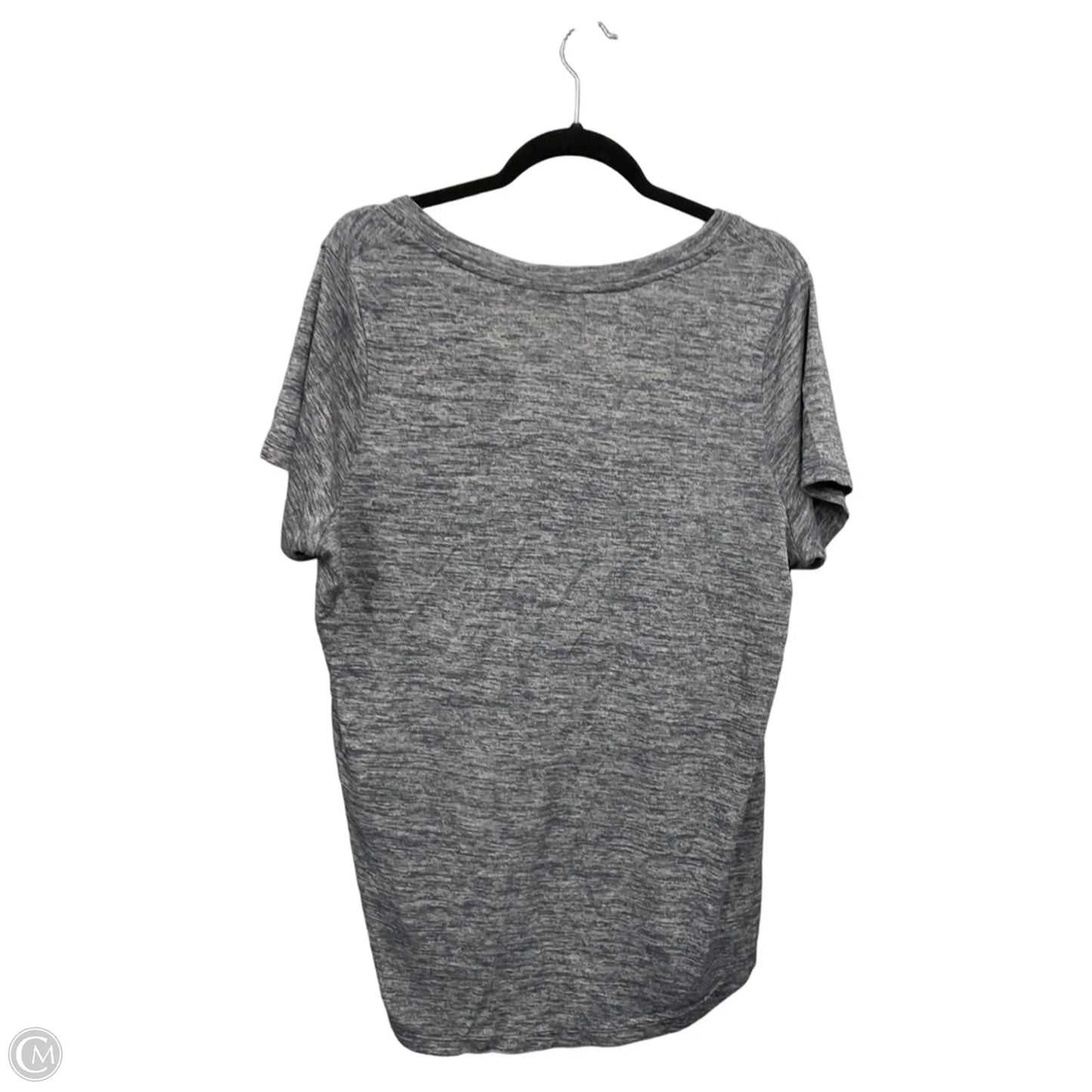 Athletic Top Short Sleeve By Athleta In Blue, Size: Xl