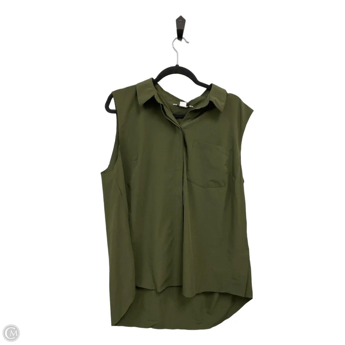 Athletic Tank Top By Athleta In Green, Size: Xl