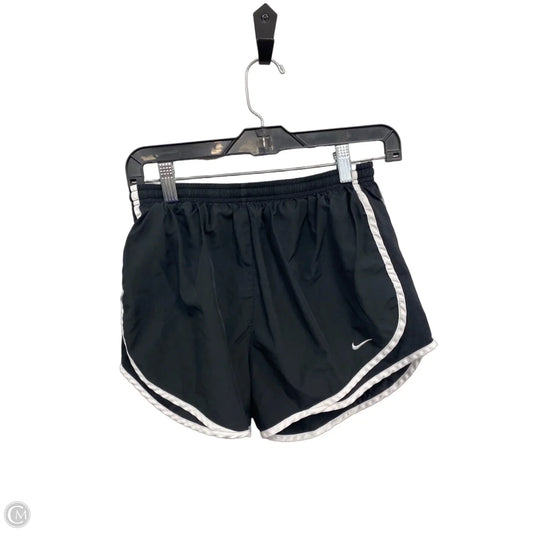 Athletic Shorts By Nike In Black & White, Size: M