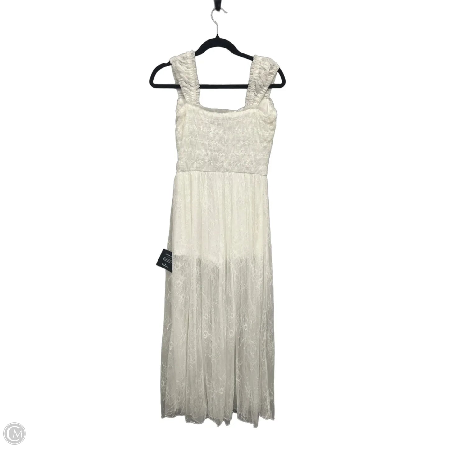 Dress Casual Maxi By Lulus In White, Size: S