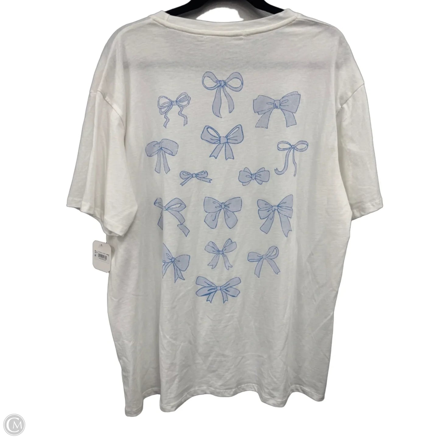 Top Short Sleeve Basic By Altard State In Blue & White, Size: Xl