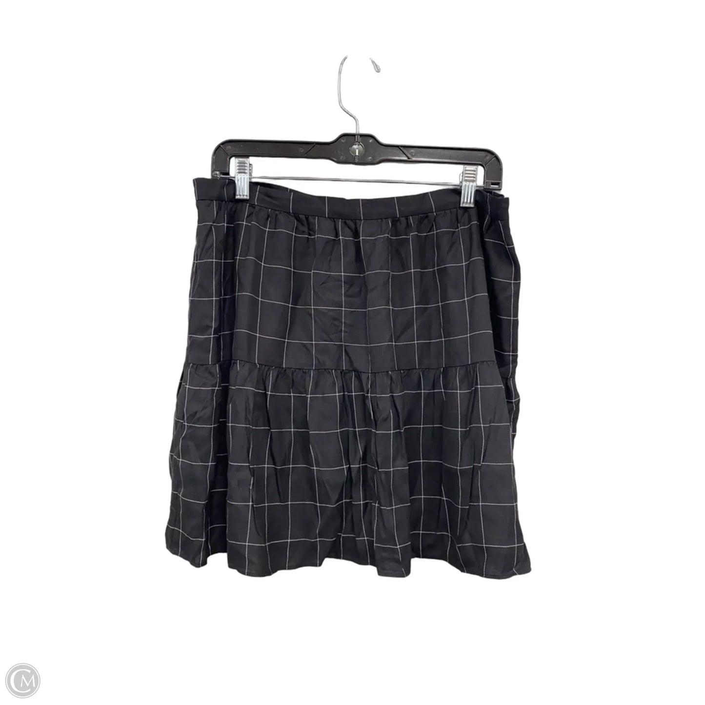 Skirt Mini & Short By Madewell In Black & White, Size: 12