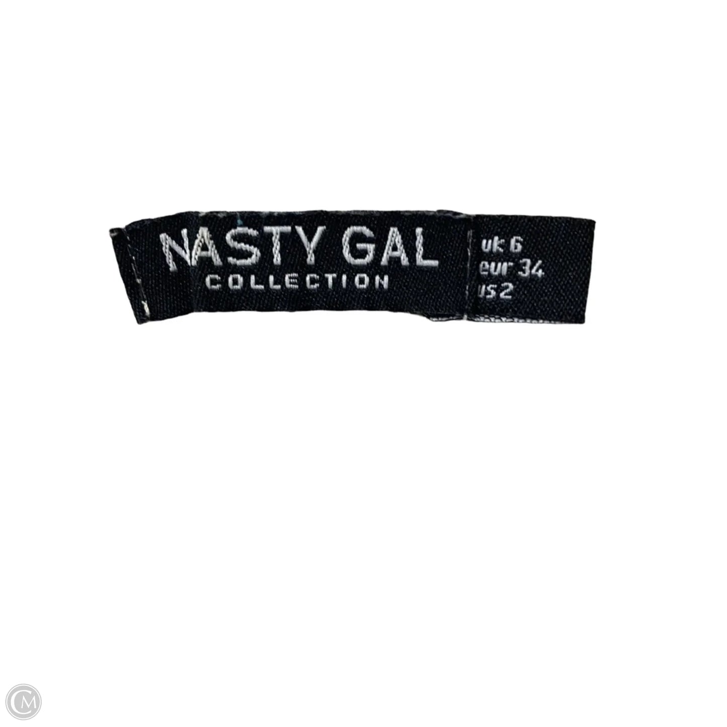 Dress Casual Short By Nasty Gal In Cream & Pink, Size: 2