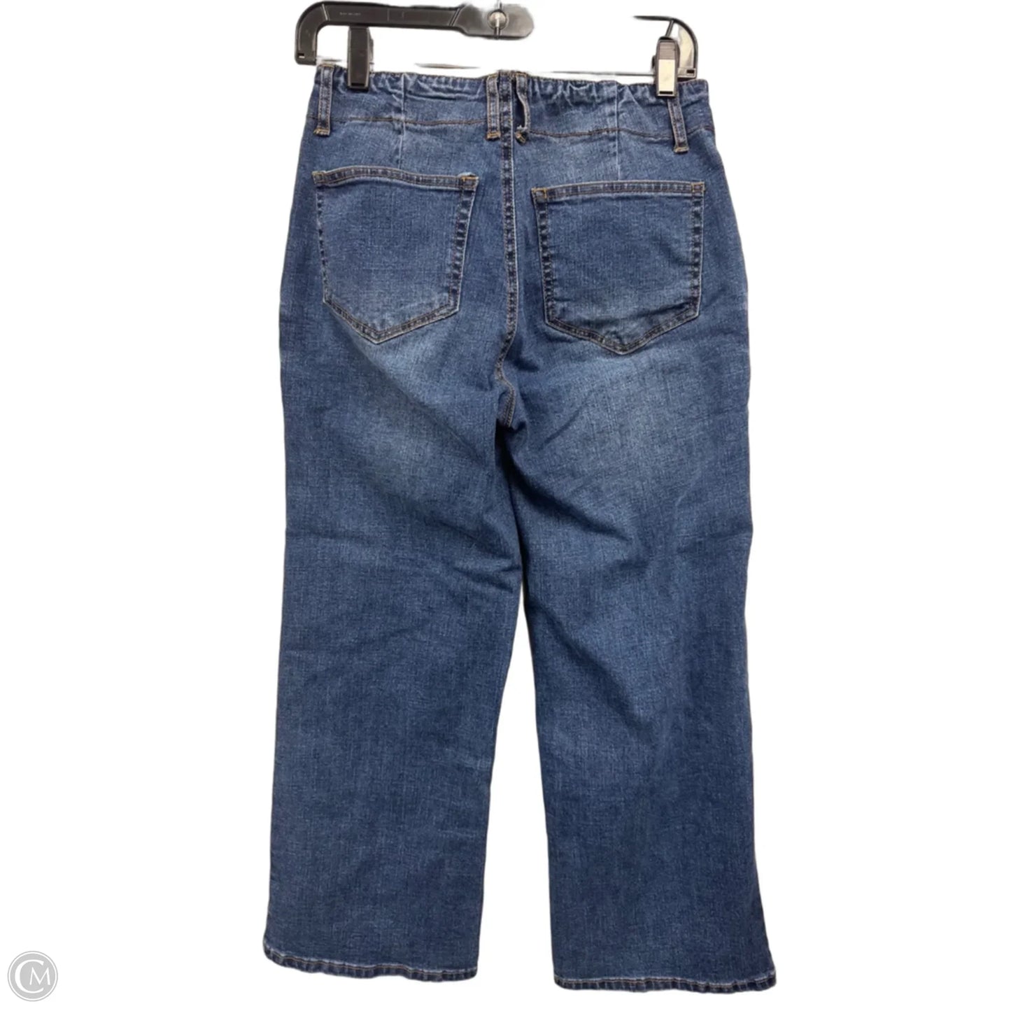 Jeans Wide Leg By Draper James In Blue Denim, Size: 6