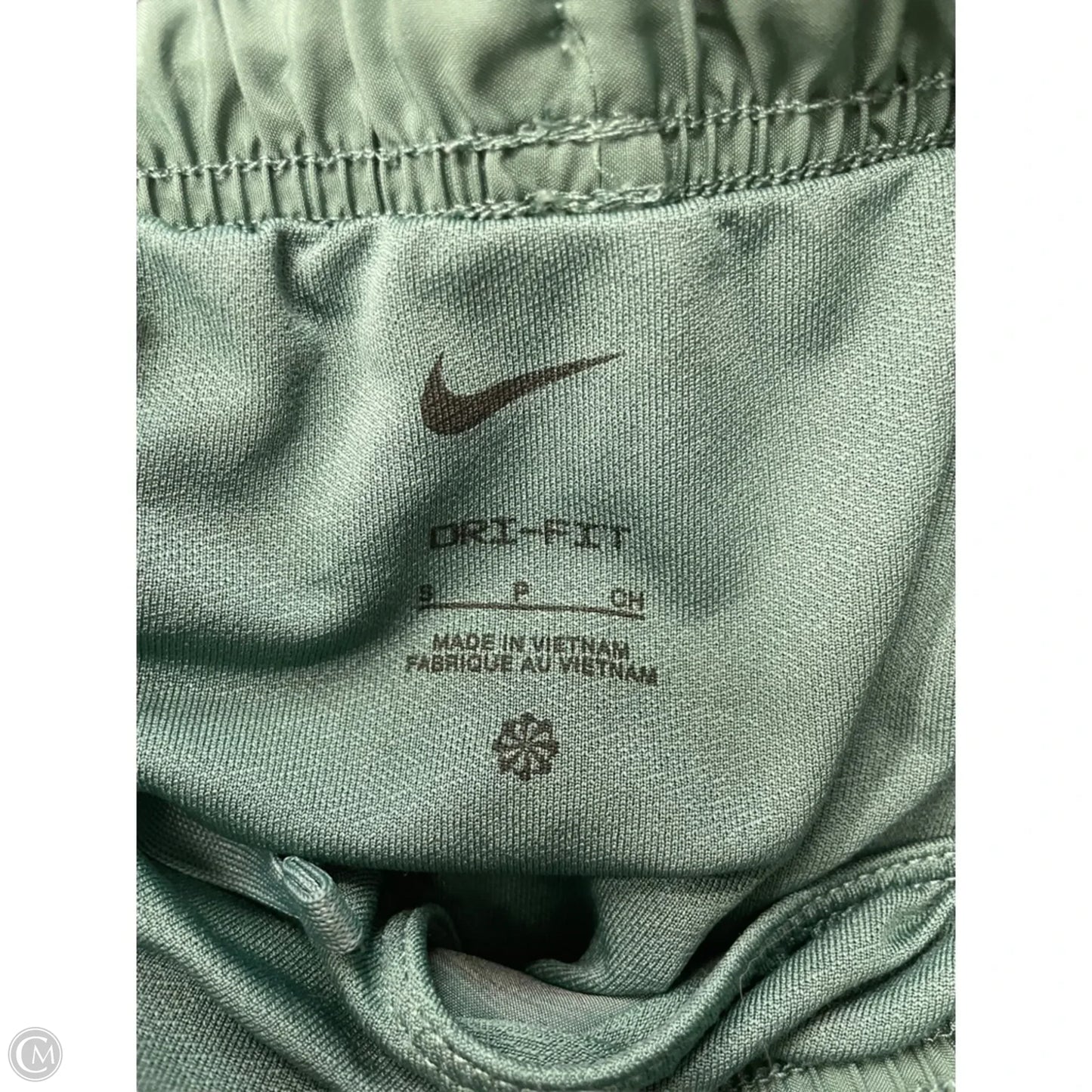 Athletic Shorts By Nike Apparel In Green, Size: S