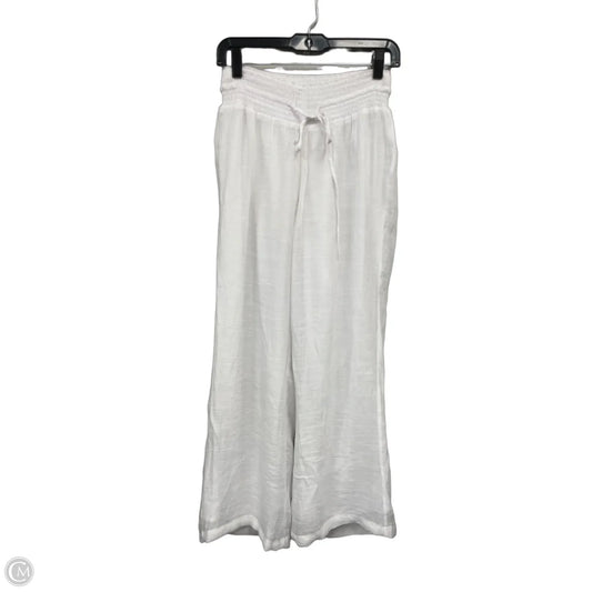 Pants Wide Leg By Clothes Mentor In White, Size: L