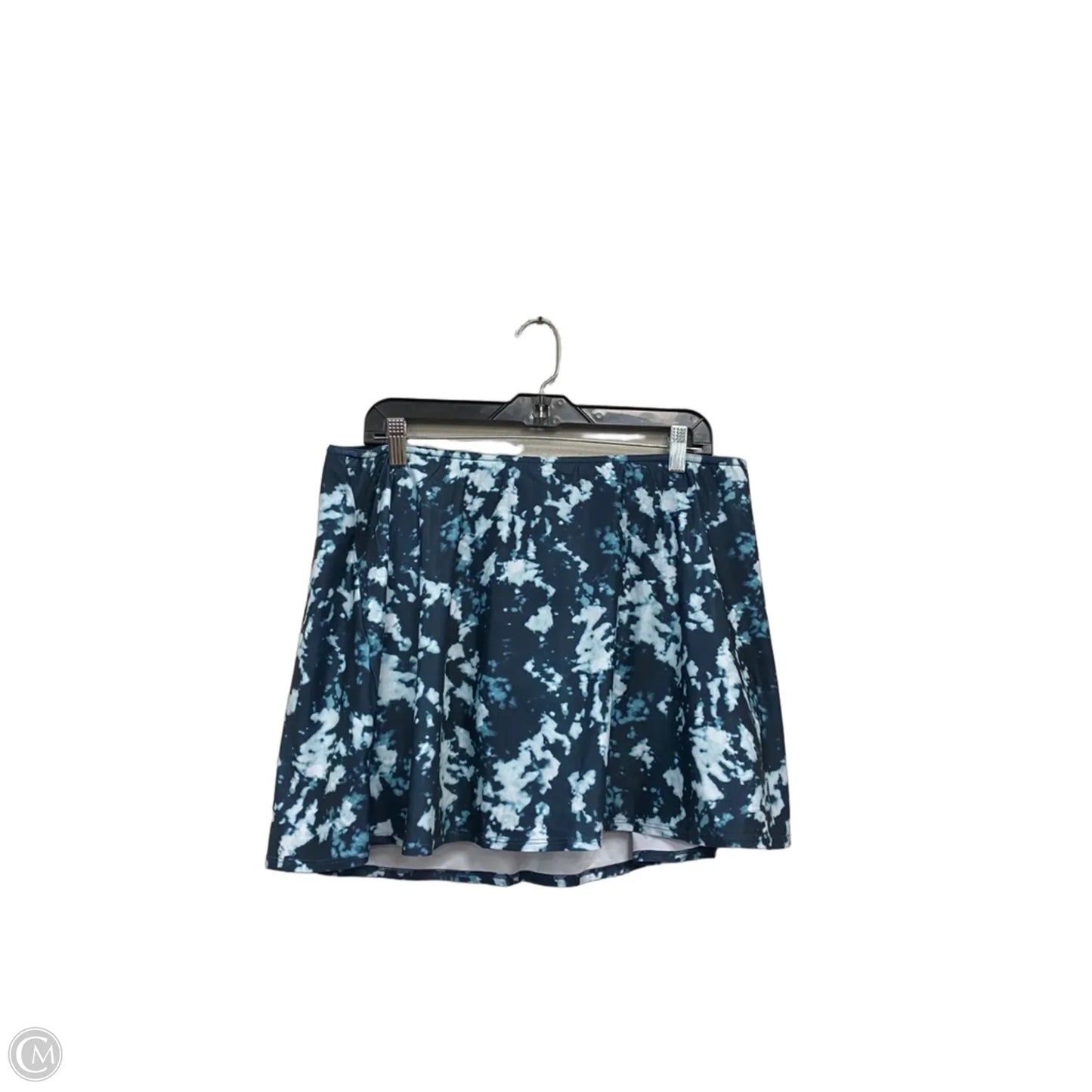 Athletic Skort By Nike Apparel In Blue, Size: Xl