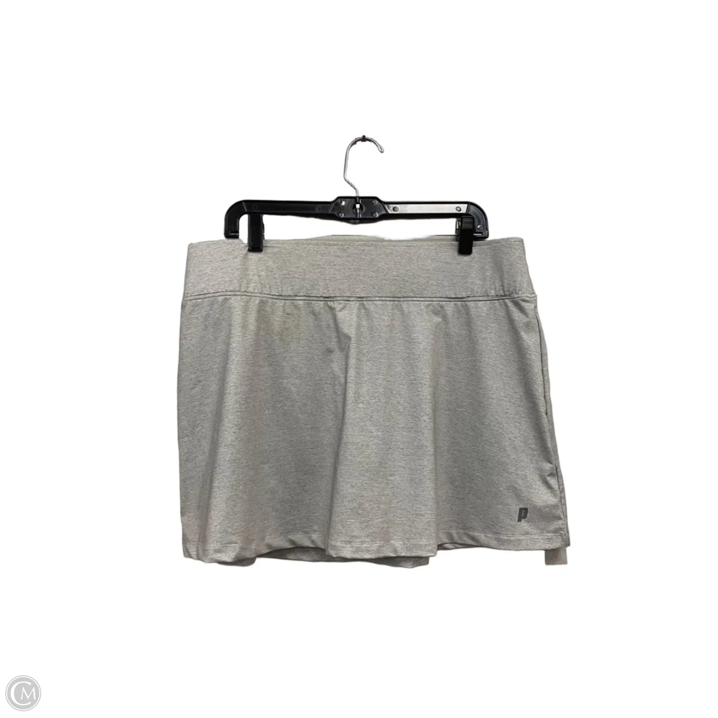 Athletic Skort By Prince In Grey, Size: Xl