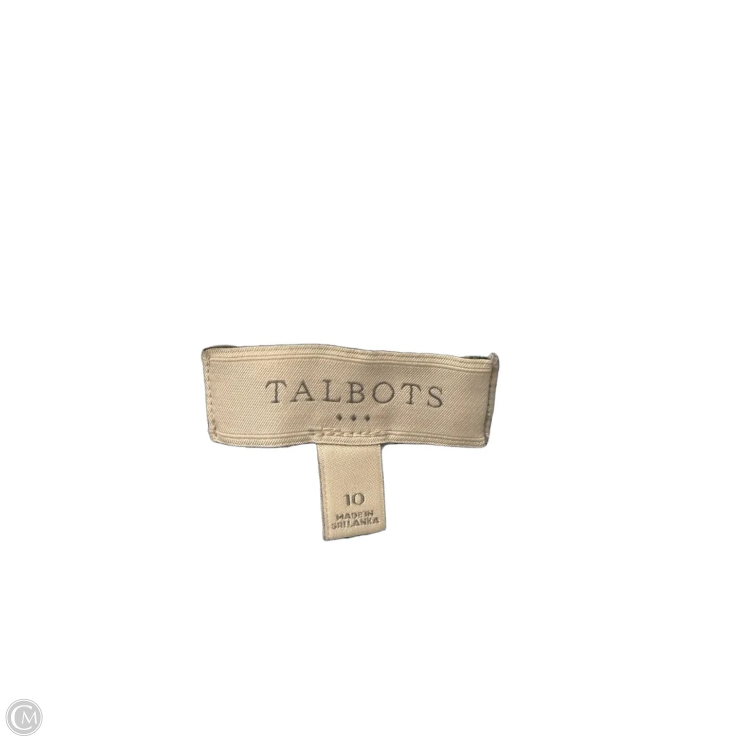 Skirt Mini & Short By Talbots In Blue & White, Size: 10