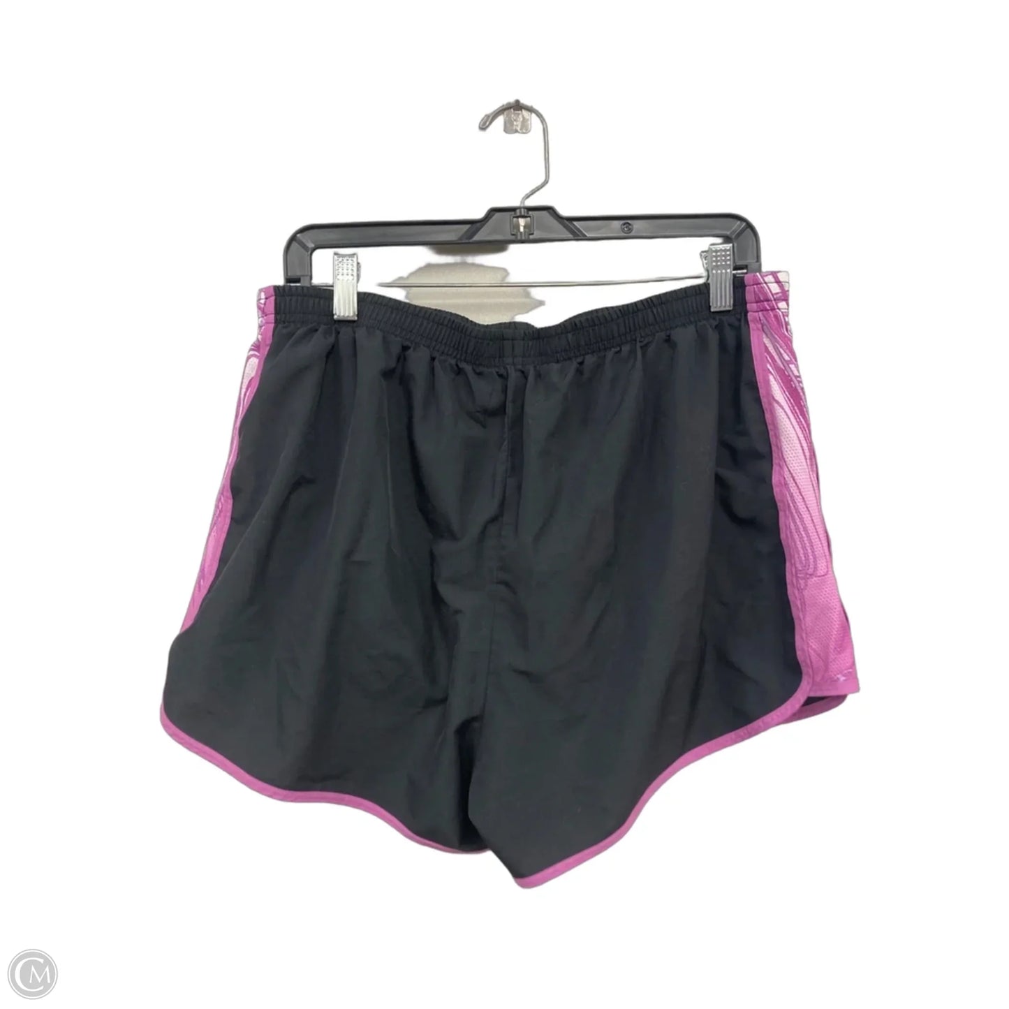 Athletic Shorts By Reebok In Black & Purple, Size: Xl