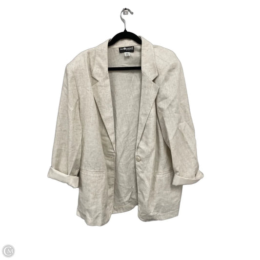 Blouse Long Sleeve By Sag Harbor In Cream, Size: 20