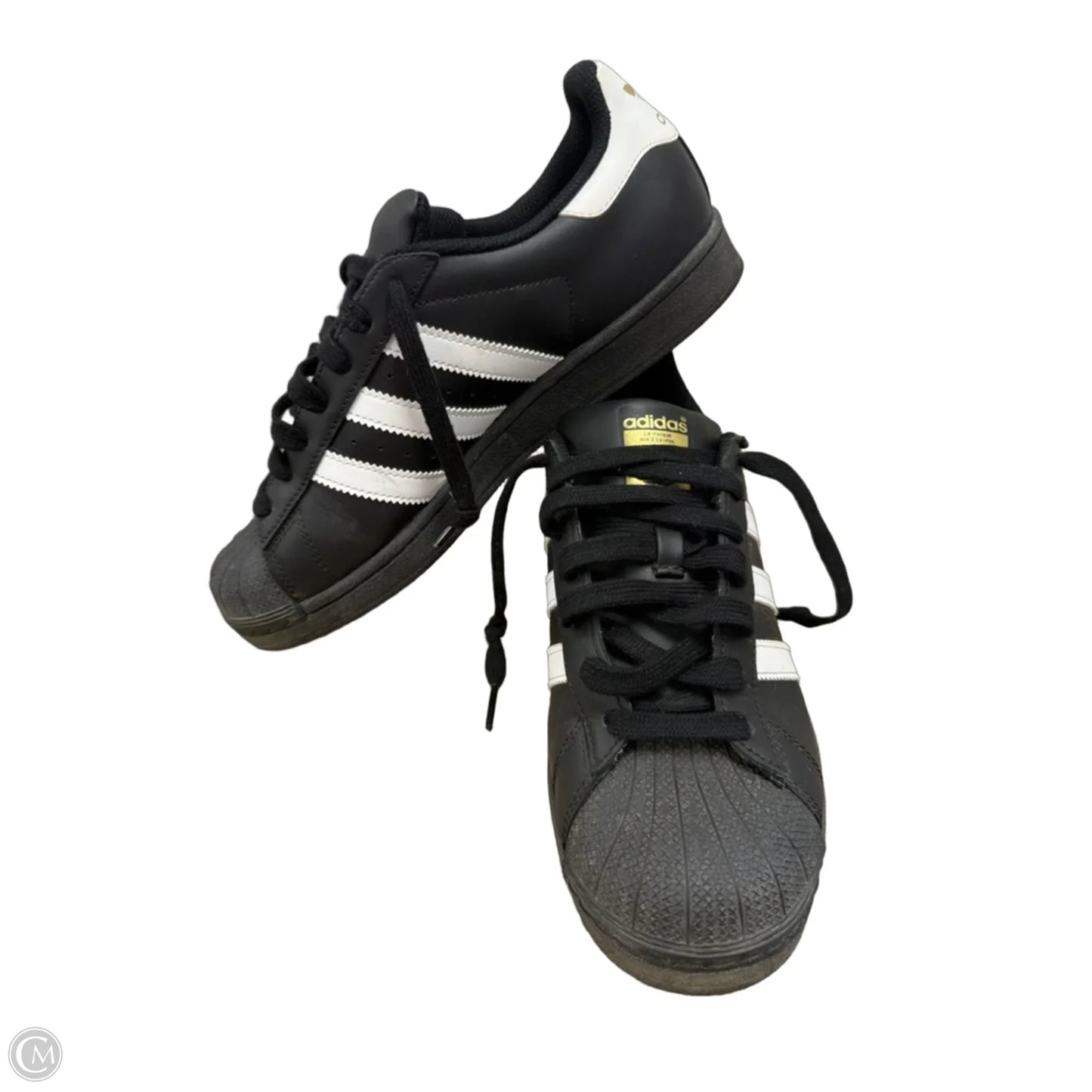 Shoes Sneakers By Adidas In Black & White, Size: 7.5