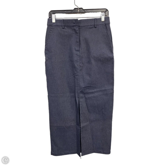 Skirt Maxi By Nicole Miller In Blue, Size: S