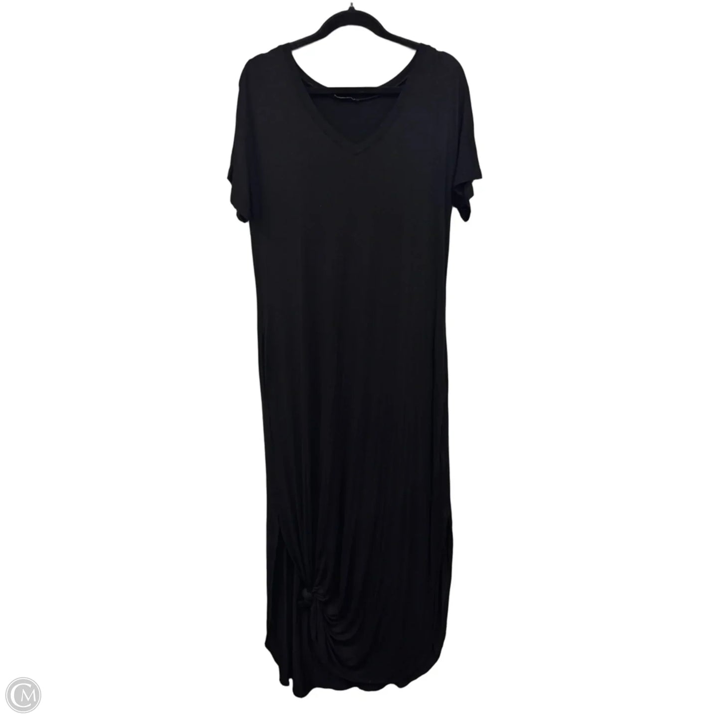 Dress Casual Maxi By Clothes Mentor In Black, Size: L