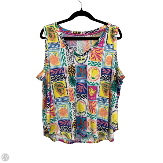 Top Sleeveless Basic By Joyspun In Multi-colored, Size: 2x