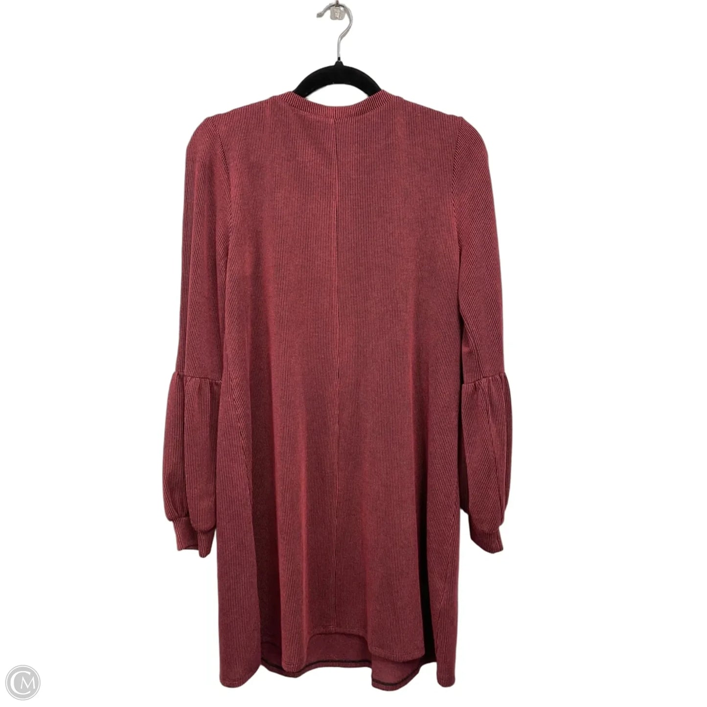 Dress Casual Short By Bcbg In Black & Red, Size: L