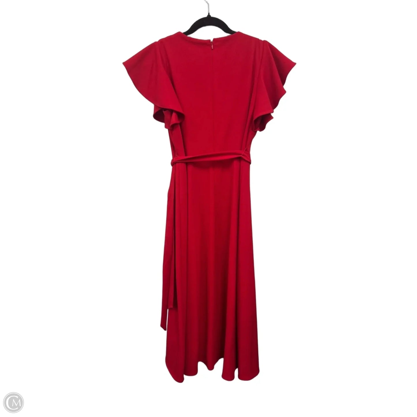 Dress Casual Midi By Dkny In Red, Size: 6
