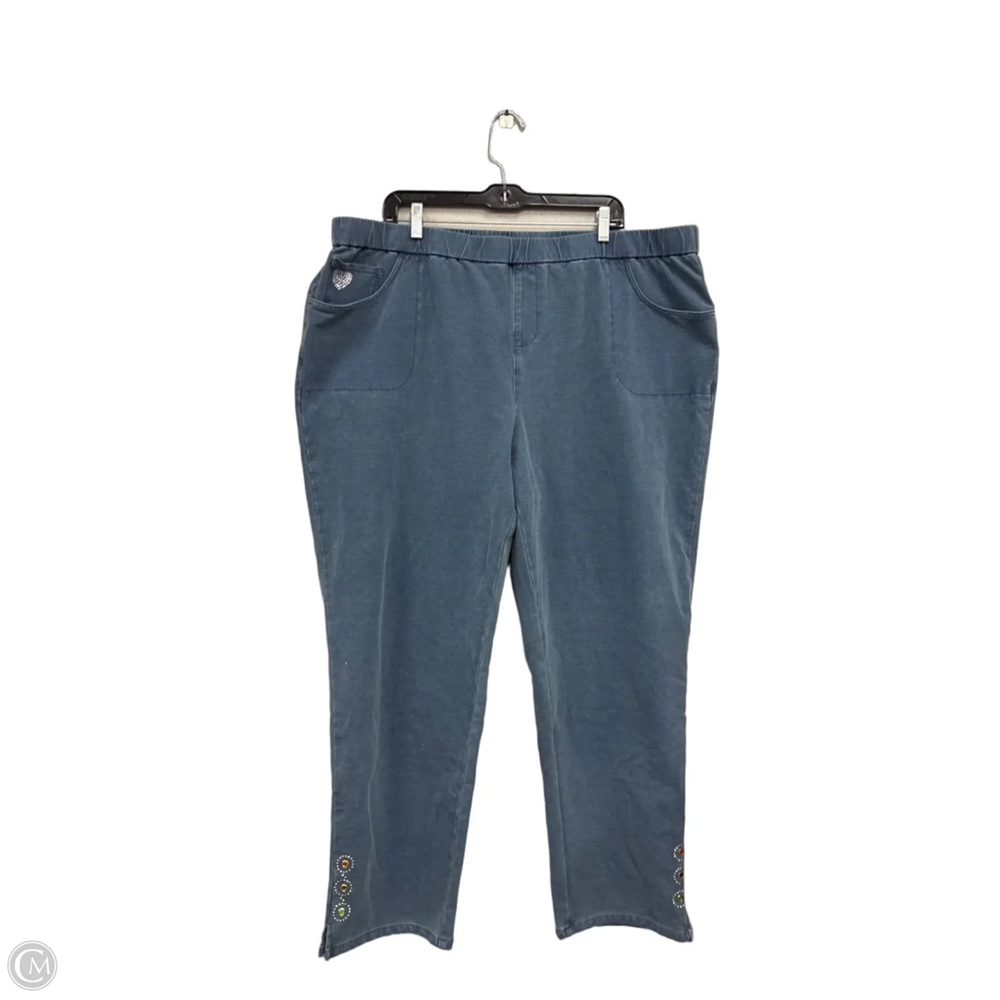 Pants Other By Quaker Factory In Blue, Size: 2x