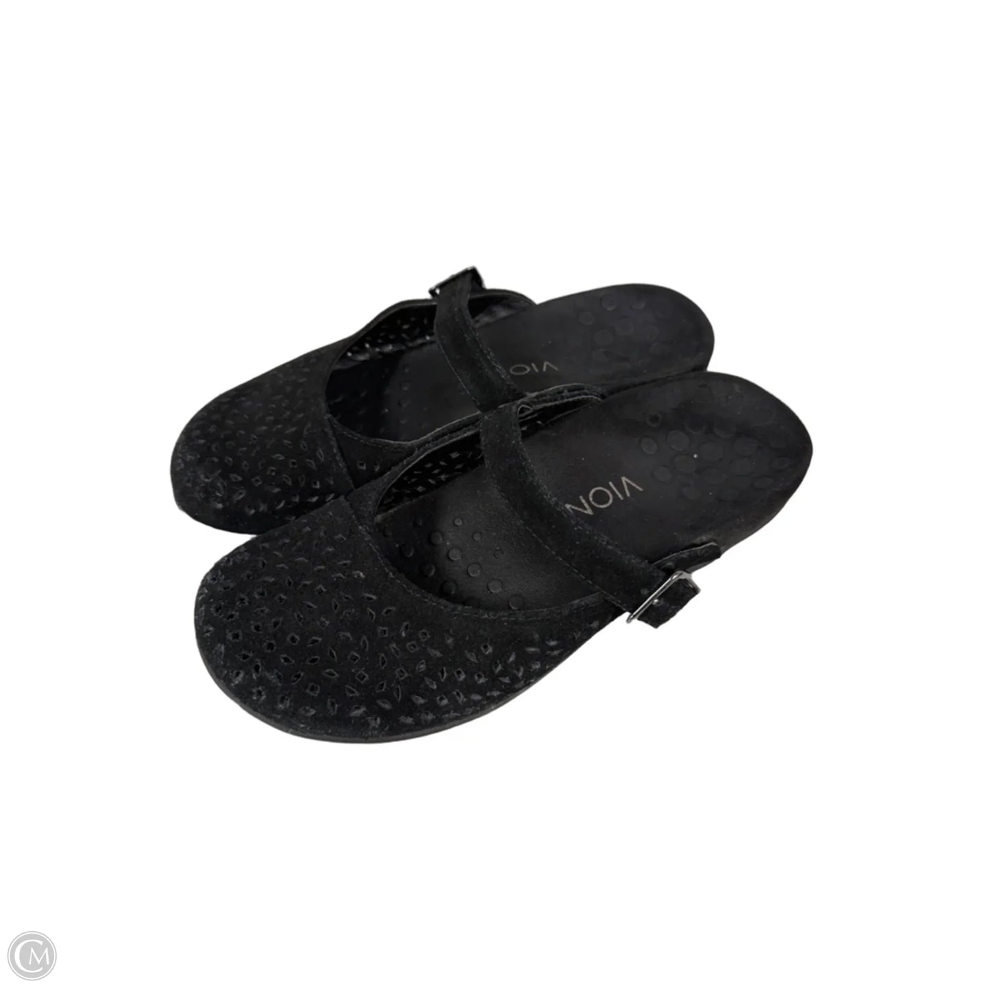 Shoes Flats By Vionic In Black, Size: 6