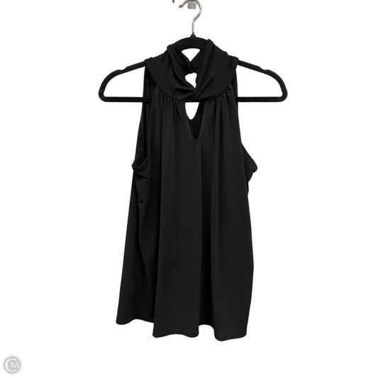 Top Sleeveless Basic By Adrianna Papell In Black, Size: M