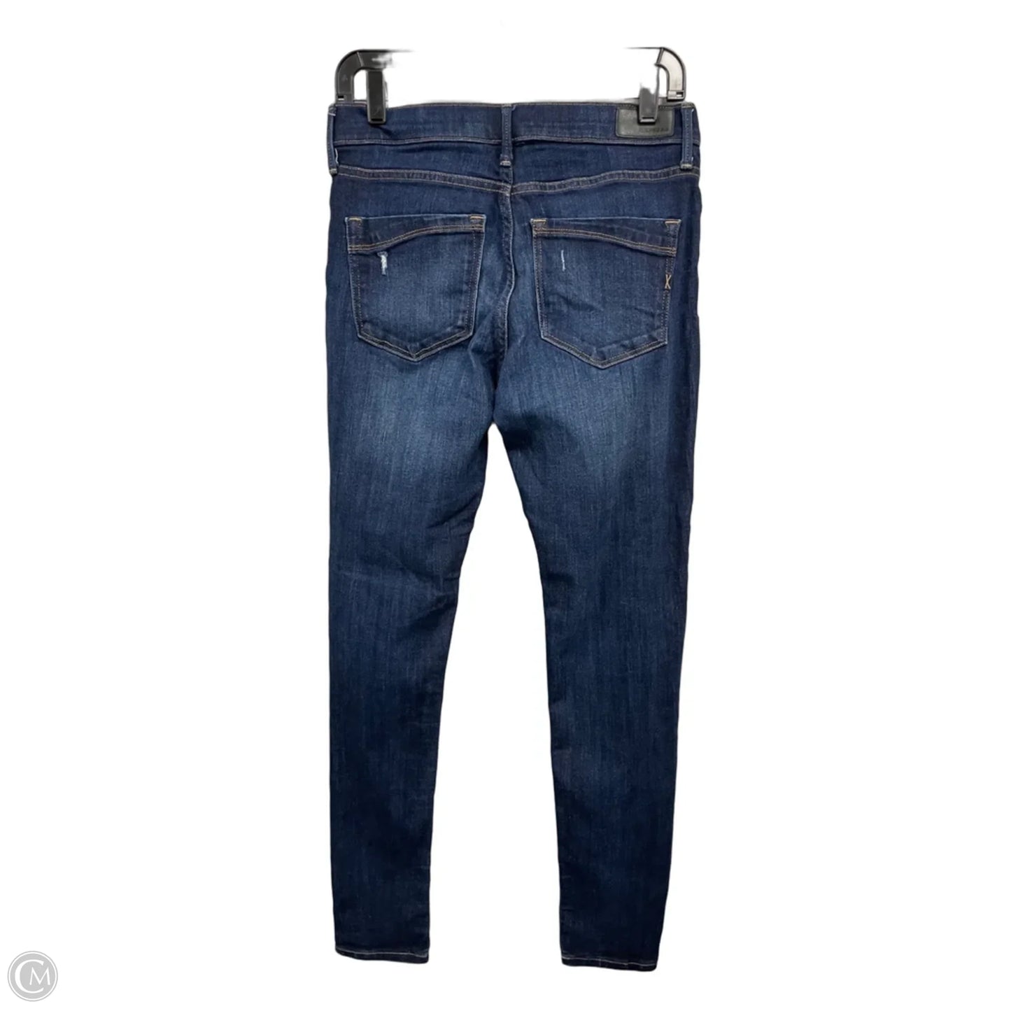 Jeans Skinny By Express In Blue, Size: 4