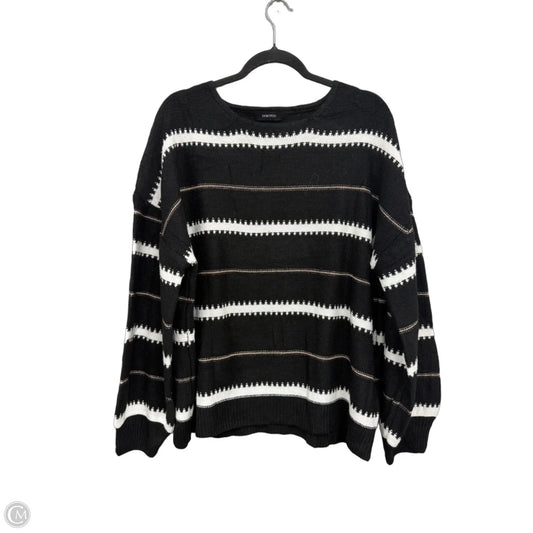 Sweater By Dokotoo In Black & White, Size: 2x