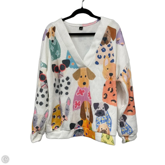 Sweater By Clothes Mentor In Multi-colored, Size: 4x