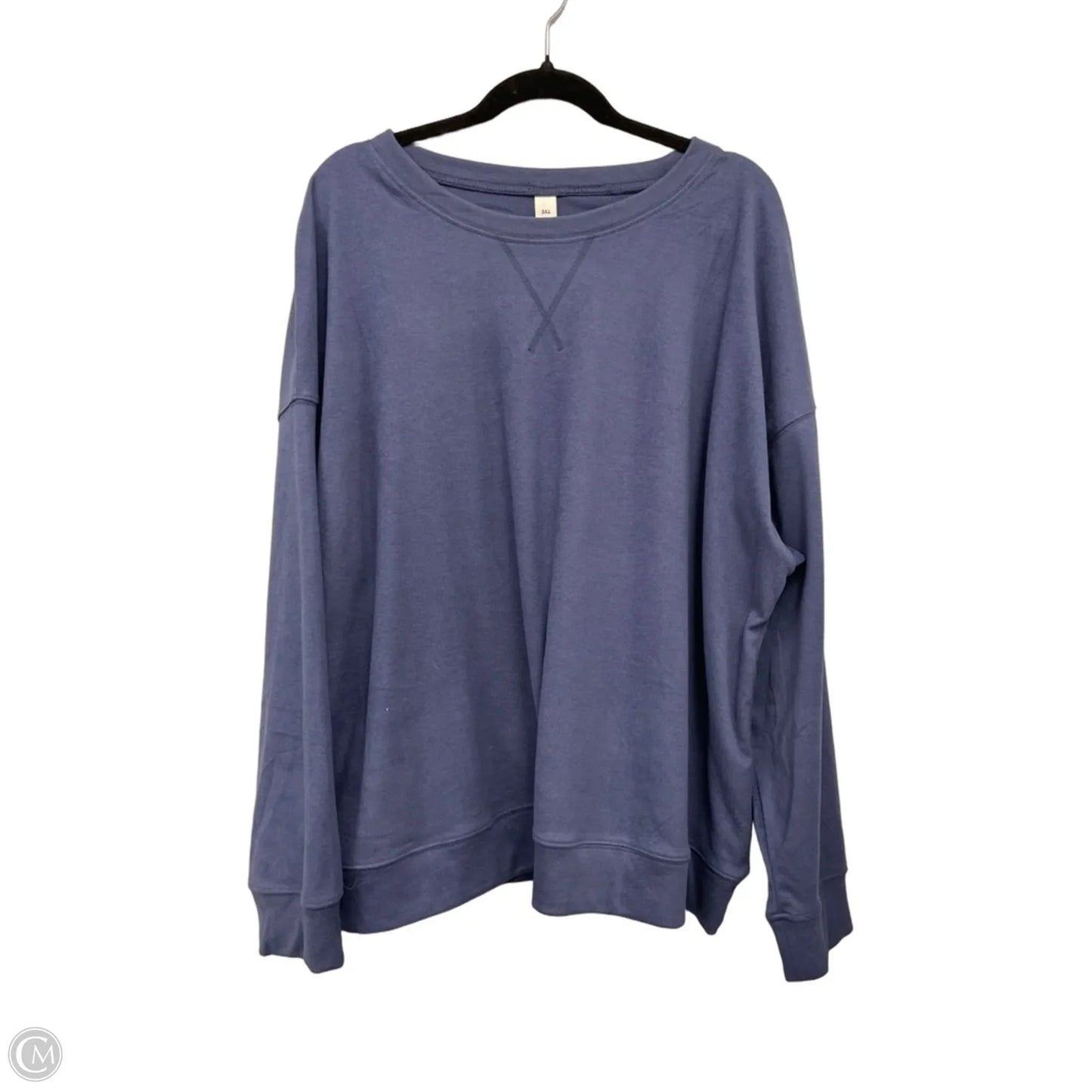 Sweater By Clothes Mentor In Blue, Size: 3x